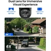 Reolink lauko PTZ IP kamera TrackMix POE-G, 4K, su dviem objektyvais ir 6x hibridiniu priartinimu