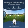 Reolink lauko PTZ vaizdo kamera Argus PT Ultra-EU+SP, 4K 8 MP, Wi-Fi