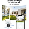 Reolink lauko Wi-Fi kamera Argus PT Plus 2K 4 MP su saulės baterija