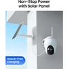 Reolink lauko Wi-Fi kamera Argus PT Plus 2K 4 MP su saulės baterija