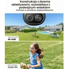 Reolink lauko Wi-Fi stebėjimo kamera su prožektoriumi 4K PTZ ir 6x priartinimu TrackFlex Floodlight WiFi