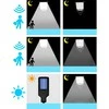 Retoo saulės LED lauko šviestuvas su judesio jutikliu, 240 W, 120 LED, IP67, šaltai balta, E310