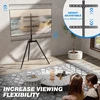 Rfiver grindinis televizoriaus stovas 32–65 col. ekranams, VESA 400 × 400 mm ChaVQs-842