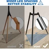 Rfiver grindinis televizoriaus stovas 32–65 col. ekranams, VESA 400 × 400 mm ChaVQs-842