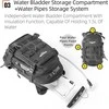 Rhinowalk motociklo bako krepšys su MOLLE sistema, 1,5 l, juodas