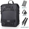 Rhinowalk vandeniui atspari daugiafunkcė motociklo bagažinė 30 l juoda X216Bl-30L