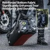 Rhinowalk vandeniui atspari motociklo bagažinė, 40 l poliesterio kelioninė torba, juoda