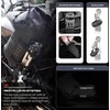 Rhinowalk vandeniui atsparūs 28 l motociklo šoniniai krepšiai iš PVC, modelis MT1428