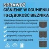 Ring skaitmeninis padangų slėgio matuoklis su protektoriaus gylio matuokliu ir LED RTG6