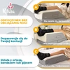Ritalia ortopedinė vienos kojos pakėlimo pagalvė su atminties putomis, 3 reguliuojami aukščiai