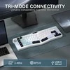 RK ROYAL KLUDGE belaidė mechaninė klaviatūra Alice 68 % 72 klavišai, RGB, Hot-Swap, QWERTY, 7500 mAh