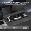 RK ROYAL KLUDGE belaidė mechaninė klaviatūra A72 Alice, 68 % dydžio, 72 klavišai, QWERTY, Hot-Swap, 7500 mAh