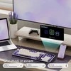 RK ROYAL KLUDGE belaidė mechaninė klaviatūra su išmaniuoju ekranu, RGB apšvietimu ir 98 klavišais, S98 DE