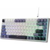 RK ROYAL KLUDGE C84 HE mechaninė žaidimų klaviatūra, 84 klavišai, Rapid Trigger, RGB, laidinė