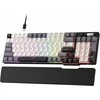 RK ROYAL KLUDGE C96 HE mechaninė žaidimų klaviatūra, magnetiniai Hall jungikliai, RGB, laidinė, 96 klavišai