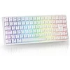 RK ROYAL KLUDGE mechaninė belaidė žaidimų klaviatūra 75 % TKL, 85 klavišai, QWERTZ, RGB, RK84-DE