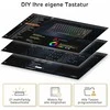 RK ROYAL KLUDGE mechaninė belaidė žaidimų klaviatūra 75 % TKL, 85 klavišai, QWERTZ, RGB, RK84-DE