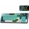 RK ROYAL KLUDGE S98 mechaninė belaidė klaviatūra su išmaniu ekranu, 96 %, BT / 2,4 GHz/USB-C, RGB