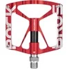 ROCKBROS aliuminio dviratininko pedalai MTB 9/16 su sandariais guoliais, juodi/raudoni