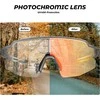 ROCKBROS fotochrominiai dviratininko akiniai UV400 su permatomomis lęšiais, vėjo nepraleidžiantys, modelis 10179/RBS