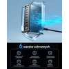 Rocoren daugiafunkcinė USB-C GaN įkrovimo stotis 720 W, 8 jungčių, PD 140 W, 4 x USB-C, 2 x USB-A