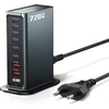 Rocoren daugiafunkcinė USB-C GaN įkrovimo stotis 720 W, 8 jungčių, PD 140 W, 4 x USB-C, 2 x USB-A