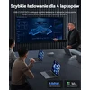 Rocoren GaN USB-C kroviklis 480 W, 10 lizdų, 7x USB-C, 3 x USB-A, PPS, stotelė