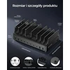 Rocoren stalinė krovimo stotis 10x USB (6 x USB-C, 4 x USB-A), 400 W, PD 100 W, GaN, RCCT-023