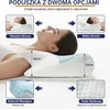 Rokehr ergonominė ortopedinė kaklo pagalvė iš atminties putų, dvi aukščio galimybės, 60 × 43 × 14/12 cm