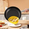 Rostique nerūdijančiojo plieno keptuvių rinkinys 24 ir 28 cm indukcijai