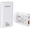 RUIFEI USB-C kroviklis 65 W, GaN technologija, 2 lizdai, PD 3.0, sulankstoma jungtis, RF065WCA-01
