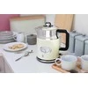 Russell Hobbs elektrinis virdulys 1,7 l, 2400 W, nerūdijančio plieno, kreminės spalvos, Retro 21672-70