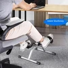 RYGEO mini treniruoklis su pedalais kojų ir rankų mankštai, su reguliuojamu pasipriešinimu