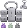 RYGEO reguliuojamų hantelių rinkinys 4 viename, 0,9–2,3kg, 2 vnt., HLV001