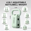 RYGEO reguliuojamų hantelių rinkinys 4 viename, 0,9–2,3kg, HLV001