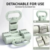 RYGEO reguliuojamų hantelių rinkinys 4 viename, 0,9–2,3kg, HLV001