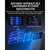 SABRENT 8 prievadų USB-C ir USB-A įkroviklis 252 W su LCD ekranu AX-8PTC