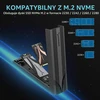 SABRENT M.2 NVMe SSD dėklas su USB-C, USB 3.2 Gen 2 10 Gb/s, 2230–2280, EC-PNVO