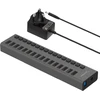 SABRENT maitinamas USB koncentratorius, 16 prievadų, USB 3.2, 90 W, HB-PU16