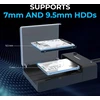 Sabrent standžiųjų diskų dokas USB 3.0 SATA 2.5/3.5 col., UASP, EC-DFLT