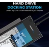 Sabrent standžiųjų diskų dokas USB 3.0 SATA 2.5/3.5 col., UASP, EC-DFLT