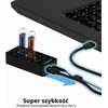 SABRENT USB 3.0 koncentratorius su 7 prievadais, 5 Gb/s, maitinamas, HB-BUP7