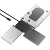 SABRENT USB-C adapteris SATA ir IDE diskams 2,5–5,25 col., iki 10 TB, USB-DS12