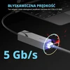 SABRENT USB-C į 5 GbE Ethernet tinklo adapteris su aliuminio korpusu NT-C5GA