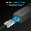 SABRENT USB-C į 5 GbE Ethernet tinklo adapteris su aliuminio korpusu NT-C5GA