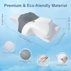 SAHEYER ergonominė kaklo pagalvė iš atminties putų, 60 x 35.5 x 13/10 cm, MFP006