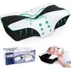 SAHEYER ortopedinė kaklo pagalvė iš atminties putų, ergonominė, 60 × 41 × 14/11 cm, juoda
