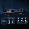 Šakotuvas Tenda Wi-Fi 6 maršrutizatorius AX1500, dviejų dažnių juostų, su 5 antenomis, RX1 Pro