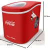 Salco ledo kubelių gaminimo aparatas, 12 kg per parą, automatinė perspėjimo funkcija, retro dizainas, SEB-14CC