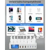 Sanicata 245 W kelių įrenginių įkrovimo stotelė su 7 USB prievadais, i22